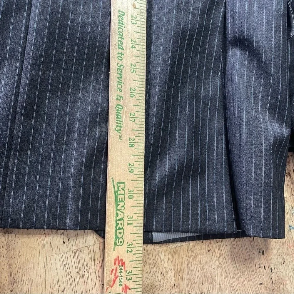 Jack‎ Victor Pinstriped Loro Piana Wool Valuto CT Blazer Jacket Sz 42R